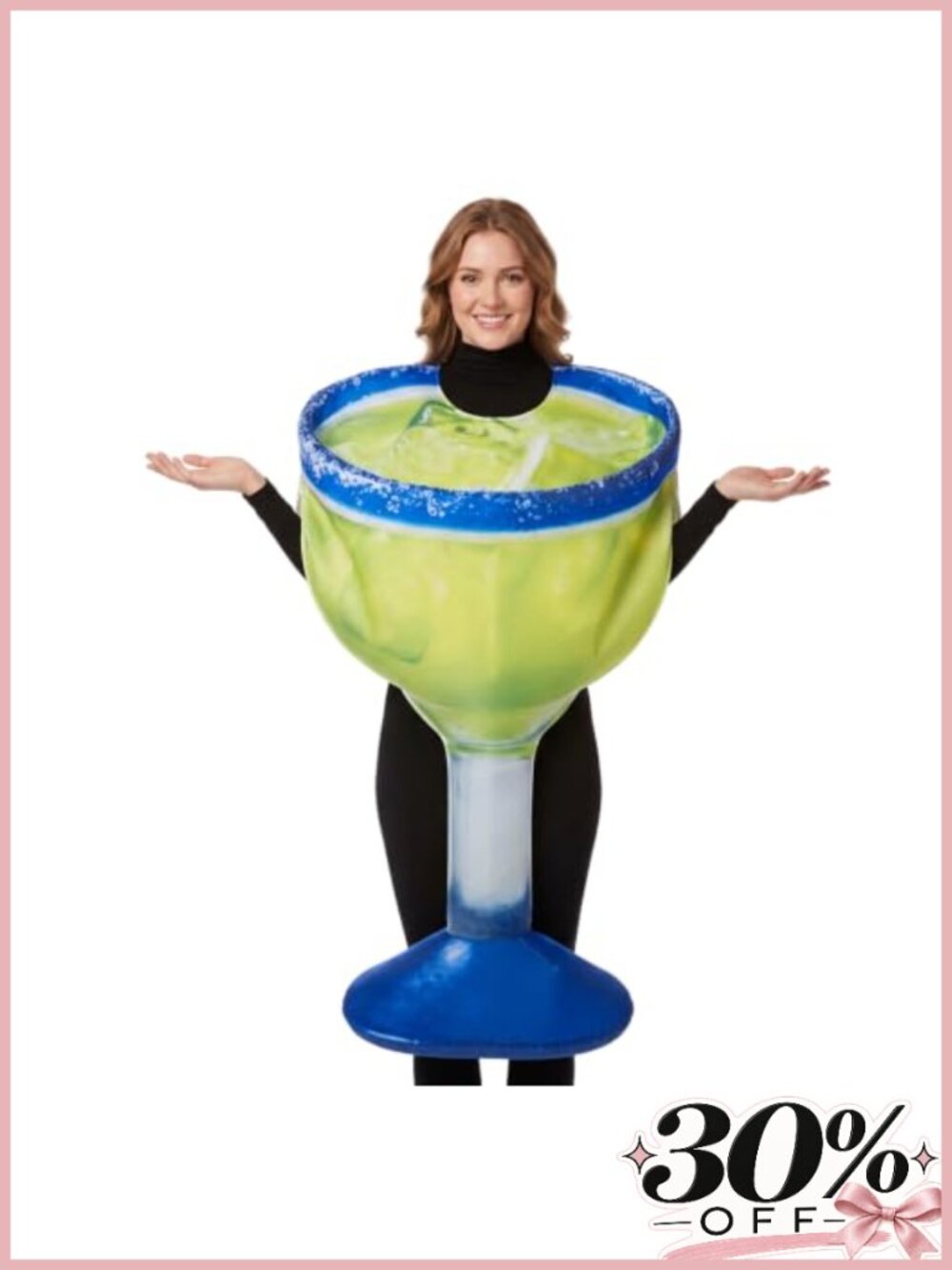 Margarita Glass Halloween Costume Adult Cosplay Party Dress